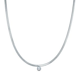 Eastside Womens Female Stainless steel Necklace – Silver Stainless Steel (archived) – One Size