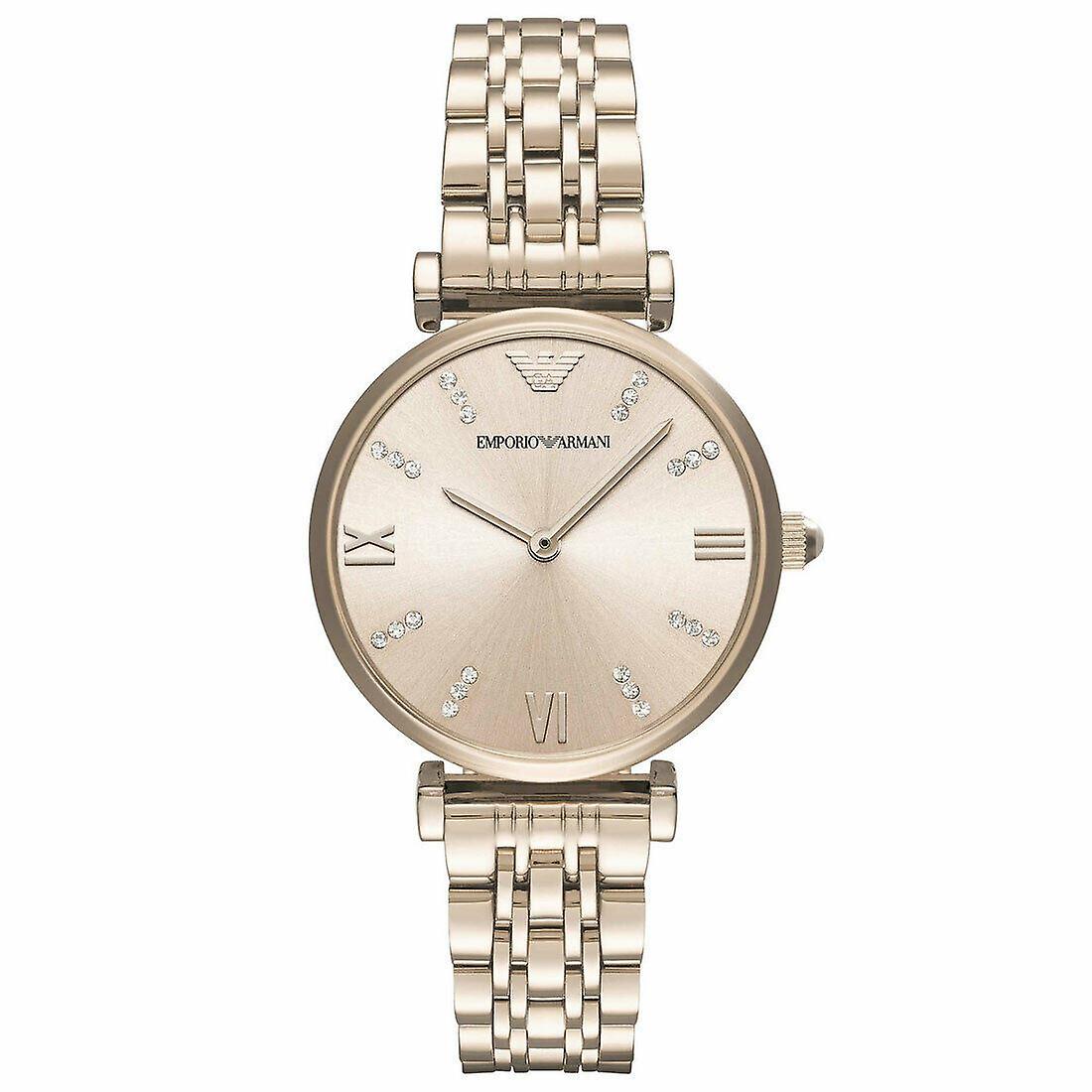Emporio Armani Womens Horloge AR11059 Silver Stainless Steel (archived) - One Size
