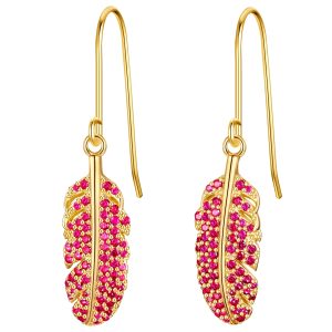 Glanzstücke München Womens Female Sterling Silver Earring – Gold – One Size