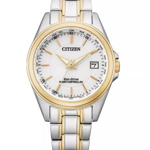 Citizen WoMens Multicolour Watch EC1186-85A Stainless Steel – One Size