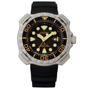Citizen Promaster Marine Mens Black Watch BN0220-16E Rubber – One Size