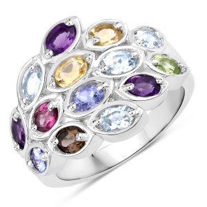 Rafaela Donata Womens Khushi Feminine Sterling Silver Ring – Dimension N