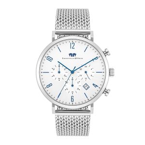 Rhodenwald & Söhne Mens Stainless-steel Watch – Silver Stainless Metal (archived) – One Dimension
