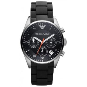 Armani Mens AR5858 Watch – Silver – One Size