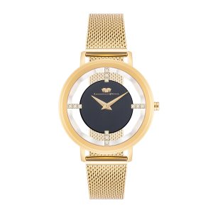 Rhodenwald & Söhne Womens Feminine Stainless-steel Watch 36,0 mm – Gold Stainless Metal (archived) – One Measurement
