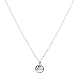 Argento Silver Tree Of Existence Necklace – 39cm