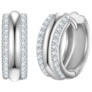 Rafaela Donata Womens Feminine Sterling Silver Earring – One Dimension