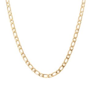 Over & Over 7mm Gold Metal Chain Necklace – Silver