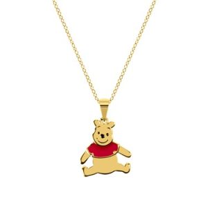 Disney Winnie The Pooh Necklace – Gold