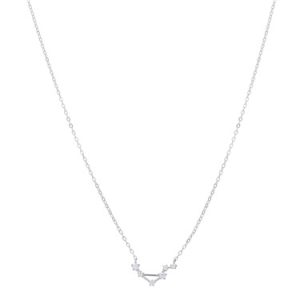 Argento Silver Libra Constellation Necklace – Silver