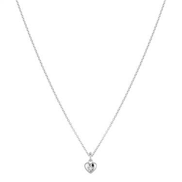 Argento Youngsters Silver Center Superstar Crystal Necklace - 35cm