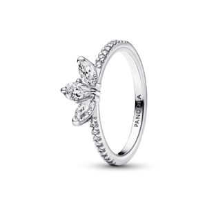 Pandora Silver Glowing Flower Cluster Ring – 52