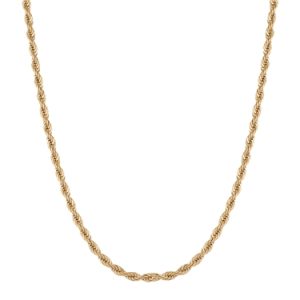 Over & Over Gold Twist Necklace – 43cm