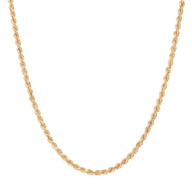 Argento Recycled Gold Twist Chain Necklace - 38cm