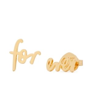 Kate Spade New York Gold Eternally Stud Earrings – Gold