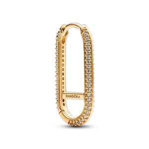 Pandora Prolonged Pavé Hyperlink Unmarried Earring