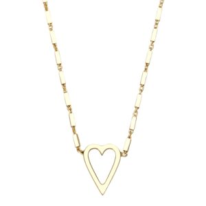 Argento Gold Middle Element Chain Necklace – 41cm