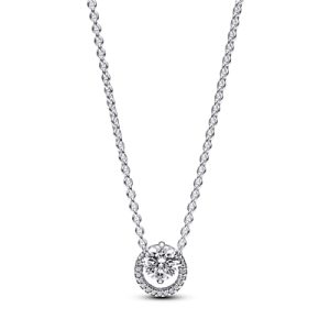 Pandora Glowing Spherical Halo Pendant Collier Necklace – 45cm