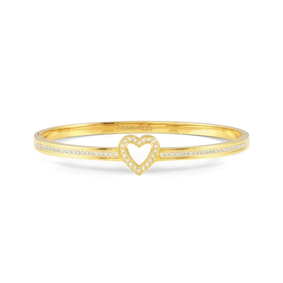 Nomination Beautiful Bangles Massive Gold Center