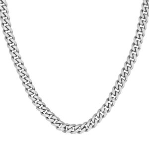 Boss Metal Curb Chain Hyperlink Necklace