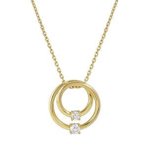 Nomination Cosmic Love Huge Gold Circle Necklace