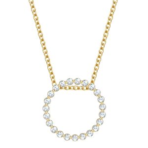 Glanzstücke München Womens Female Sterling Silver Necklace – Gold – One Size