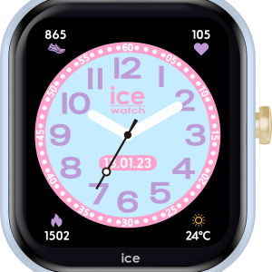 Ice-Watch Childrens Unisex Ice Watch Ice Sensible Junior 2.0 – Comfortable Blue – Red Kid’s 022800 Silicone – One Measurement