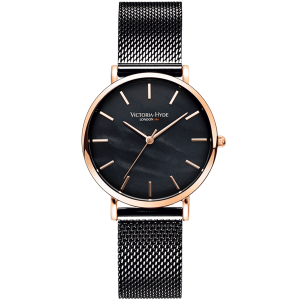 Victoria Hyde London Unisex Watch Seven Sisters, rosegold – Black & Rose Gold Stainless Steel – One Size