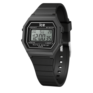 Ice-Watch Childrens Unisex Ice Watch Ice Digit Retro – Black Child’s 022900 Silicone – One Size