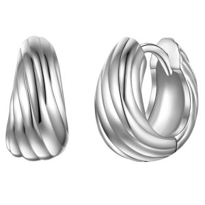 Rafaela Donata Womens Feminine Sterling Silver Earring – One Dimension