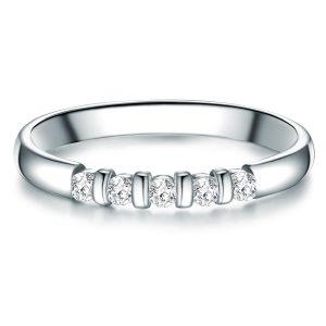 Tresor 1934 Womens Trilani Female Sterling Silver Ring – Size R