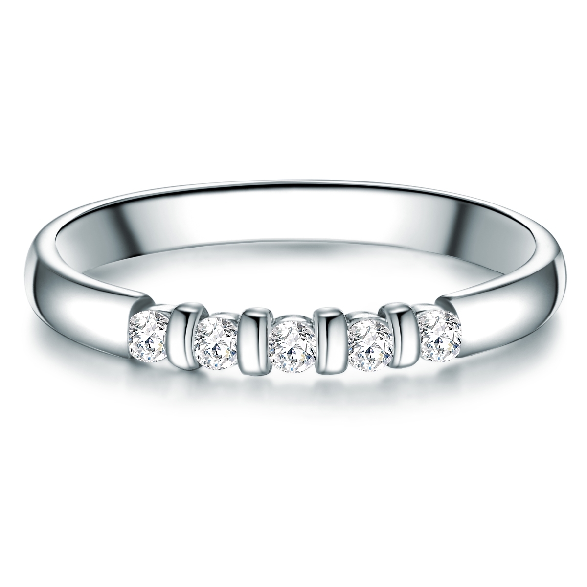 Tresor 1934 Womens Trilani Female Sterling Silver Ring - Size R