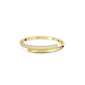 Swarovski ‘Dextera’ WoMens Gold Plated Metal Bracelet – 5669498 Gold Tone – One Size