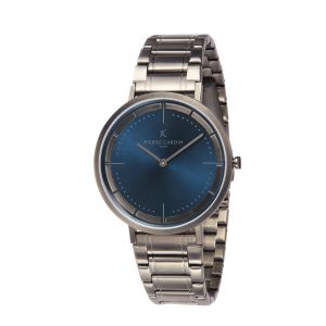 Pierre Cardin Belleville Park Mens Gun Watch CBV.1033 – Dark Grey Stainless Steel – One Size