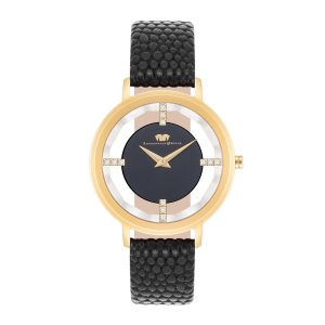Rhodenwald & Söhne Womens Feminine Authentic leather-based Watch 36,0 mm – Gold Stainless Metal (archived) – One Dimension