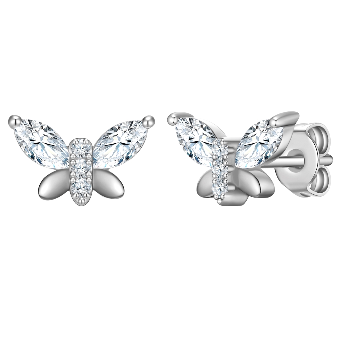 Rafaela Donata Womens Female Sterling Silver Earring - One Size