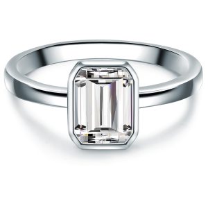 Tresor 1934 Womens Trilani Female Sterling Silver Ring – Size P