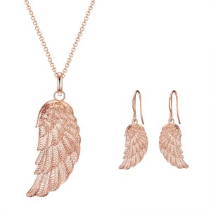 Rafaela Donata Womens Female Brass Set – Rose Gold – One Size