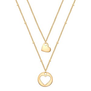 Eastside Womens Feminine Stainless-steel Necklace – Gold Stainless Metal (archived) – One Measurement