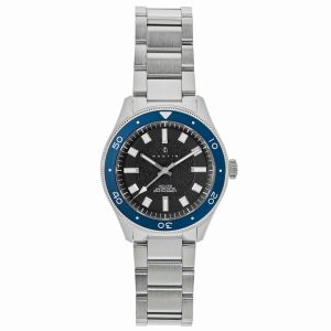 Nautis Mens Holiss Automatic Bracelet Watch – Silver Stainless Steel – One Size