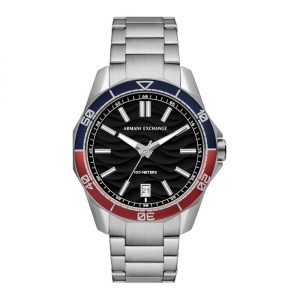 Armani Exchange Spencer Mens Silver Watch AX1955 Stainless Steel (archived) – One Size