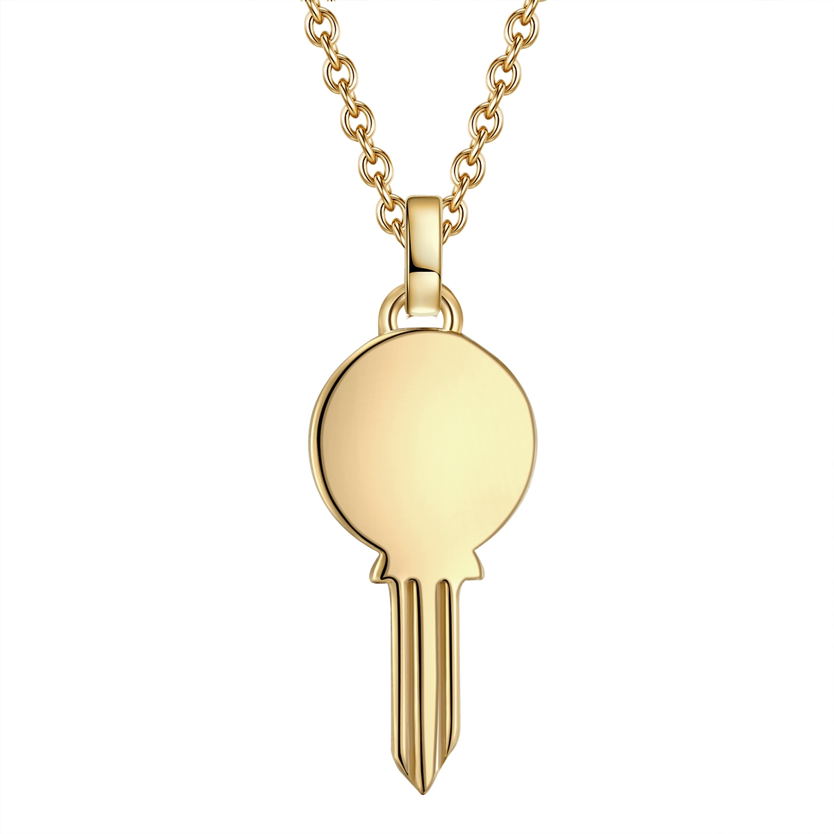 Glanzstücke München Womens Feminine Sterling Silver Necklace - Gold - One Measurement