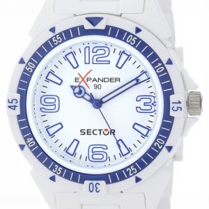 Sector : Expander 90 Mens White Watch.. – One Size