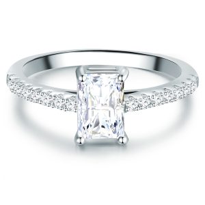 Tresor 1934 Womens Trilani Female Sterling Silver Ring – Size N