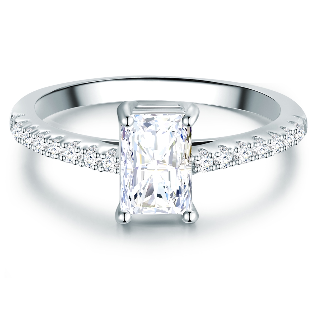 Tresor 1934 Womens Trilani Female Sterling Silver Ring - Size R