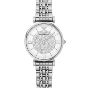 Armani Womens Watch AR1925 (32 mm) – Silver – One Size