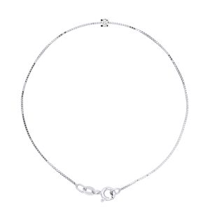 Diadema Womens – Bracelet – Silver – Real Diamond – White – One Size