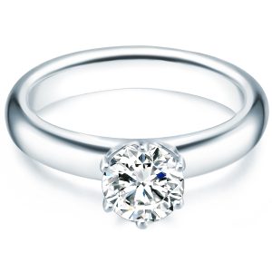 Tresor 1934 Womens Trilani Female Sterling Silver Ring – Size R