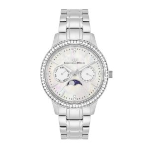 Rhodenwald & Söhne Womens Feminine Stainless-steel Watch 38,0 mm – Silver Stainless Metal (archived) – One Dimension