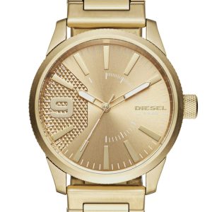 Diesel Rasp Mens Gold Watch DZ1761 Stainless Steel – One Size